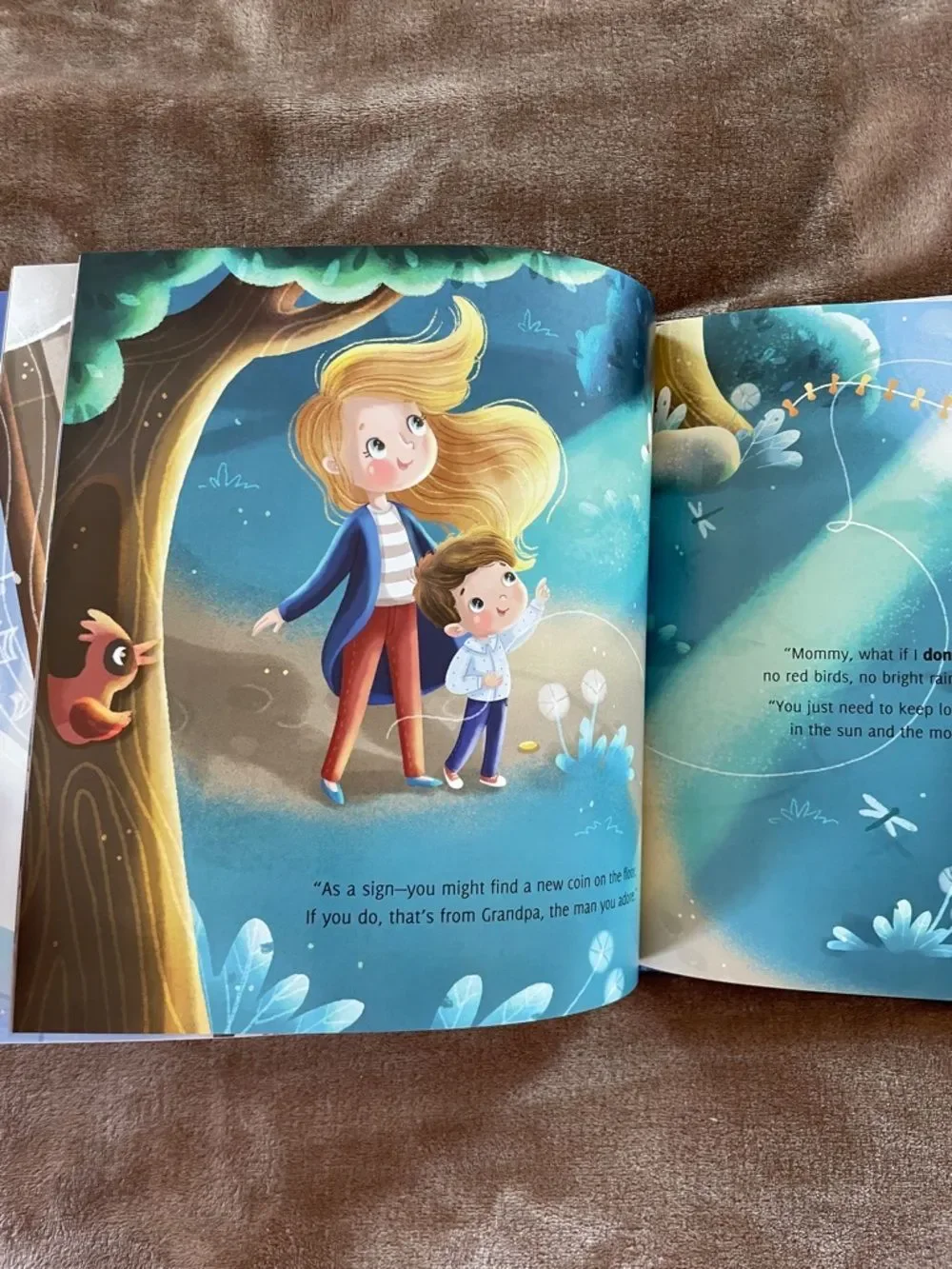 How Far Is Heaven? Tischmann/ Children's Grief Picture Book NWOT
